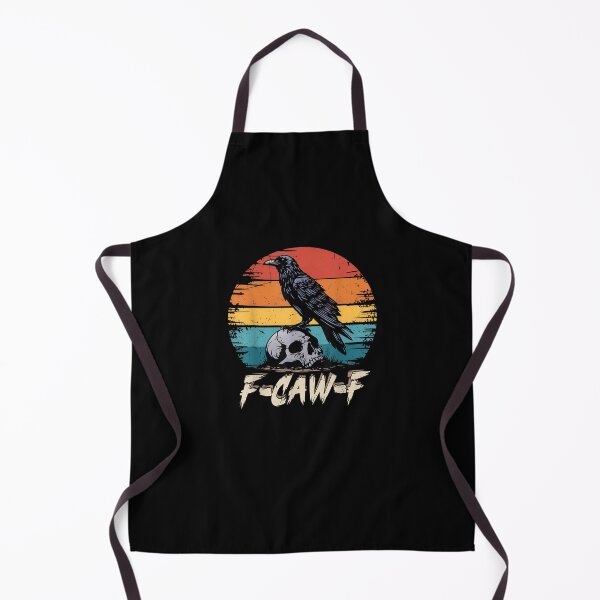 Item preview, Black Crow,Retro F-Caw-F Black Bird Crow Funny Crow Bird Cawing Grunge designed and sold by ivotee.