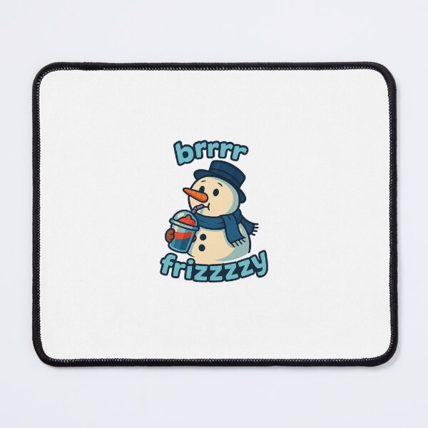 Item preview, Brrrr Frizzzy Snowman designed and sold by Funny_Store.