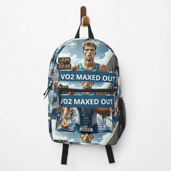 Item preview, VO2 Maxed Out | Elite Triathlon Motivation Sticker designed and sold by Triathlongram.