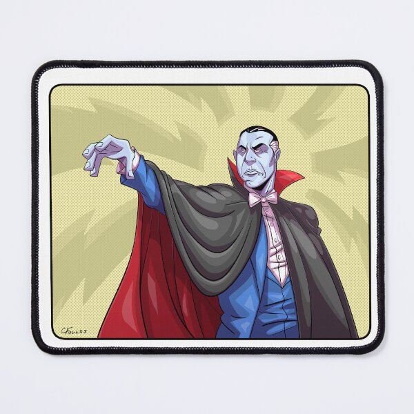 Aperçu de l'œuvre Dracula rétro créée et vendue par CFouldsArt.