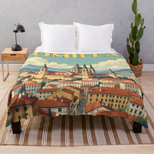 Item preview, Comillas: Vintage-Style Painterly Travel Poster designed and sold by LSVart.