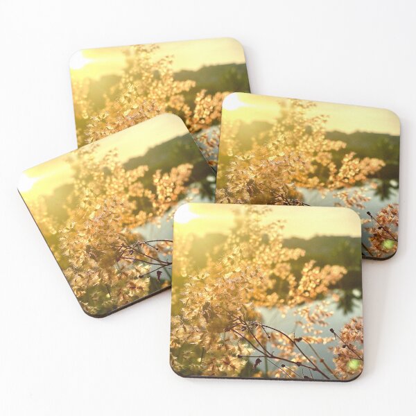 Item preview, Reed Grass Along The Roadside At Dawn designed and sold by JenTrinhArt.