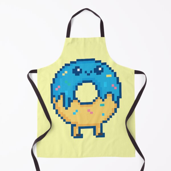 Artikelvorschau, Pixel Blauer Donut entworfen und verkauft von Random 00.