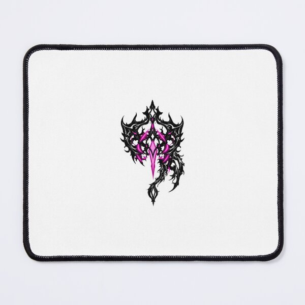 Item preview, Cybersigilism Tattoo Symbol Sticker – Black & Neon Pink designed and sold by katanagatara1.