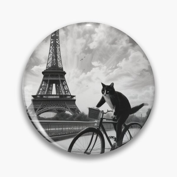Item preview, Black cat in France designed and sold by GasconyPassion.