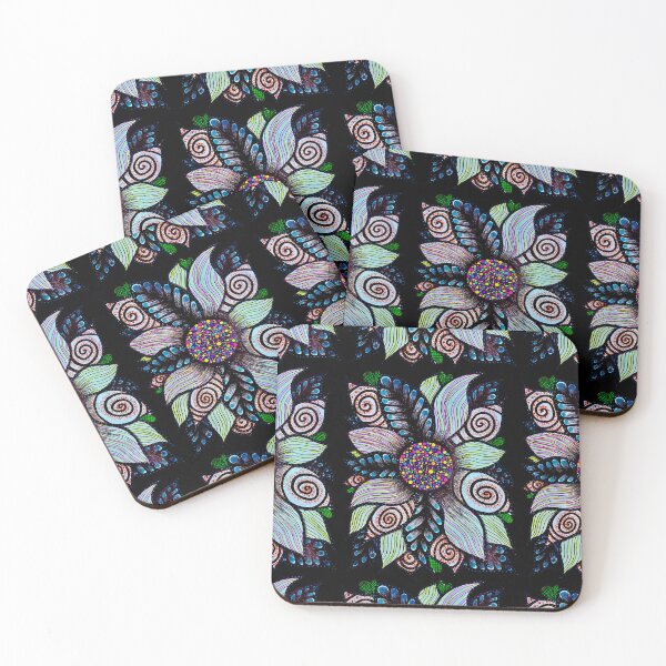 Item preview, Vibrant Abstract Flower  designed and sold by Oopsie.Daisies.
