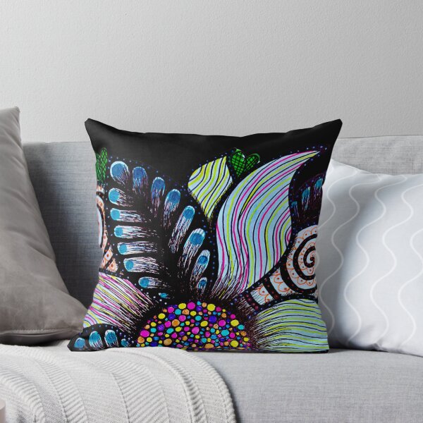Item preview, Vibrant Abstract Flower  designed and sold by Oopsie.Daisies.