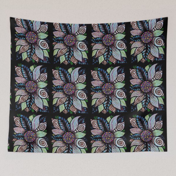 Item preview, Vibrant Abstract Flower  designed and sold by Oopsie.Daisies.