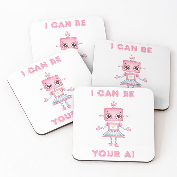 Item preview, Sweet Pink AI Robot  designed and sold by NotForMoney.