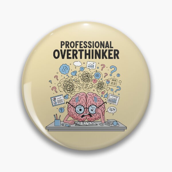 Item preview, Professional Overthinker designed and sold by Amir Faysal.