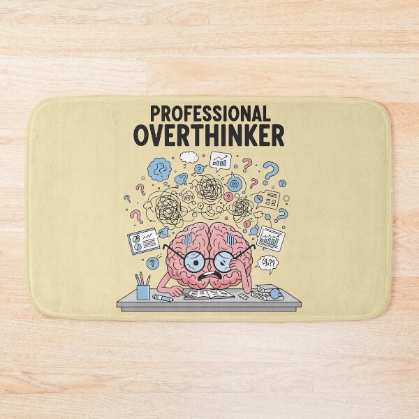 Item preview, Professional Overthinker designed and sold by Amir Faysal.