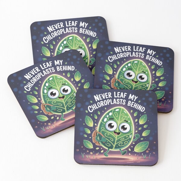 Item preview, Never leaf my chloroplasts behind designed and sold by NatureThing.