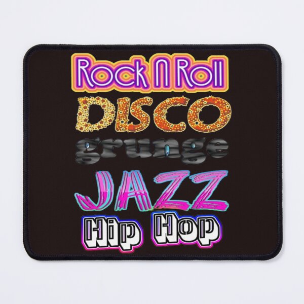 Item preview, Musical Genres In Typography designed and sold by SmashingDeals.