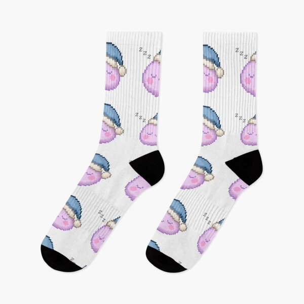 Item preview, Sleepy Pixel Mochi - Cotton Candy designed and sold by retro_pixel.