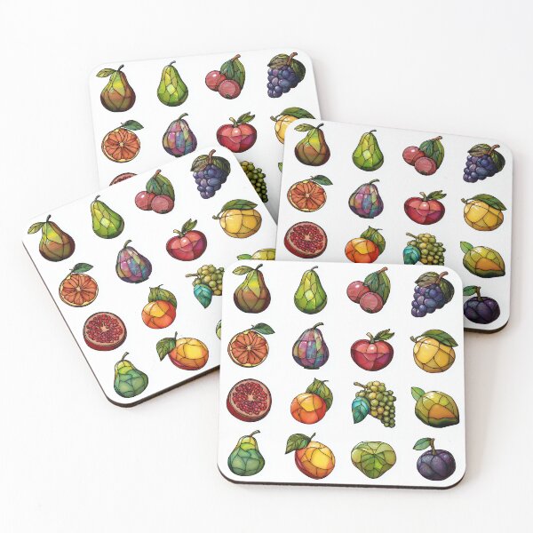 Aperçu de l'œuvre Fruits en vitrail créée et vendue par MagiMart.