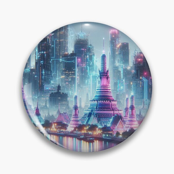 Item preview, Bangkok : Temples and the Flowing River designed and sold by Vanich-Panich.