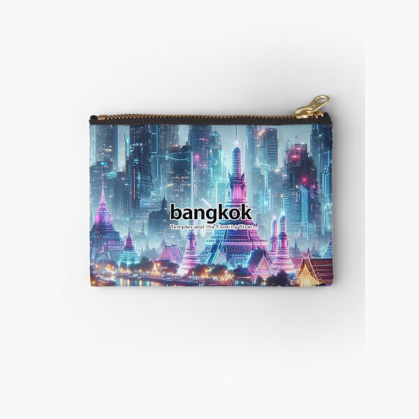 Item preview, Bangkok : Temples and the Flowing River designed and sold by Vanich-Panich.
