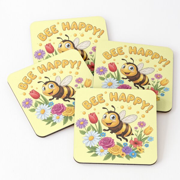 Item preview, Bee Happy Design designed and sold by PrintandJoy.