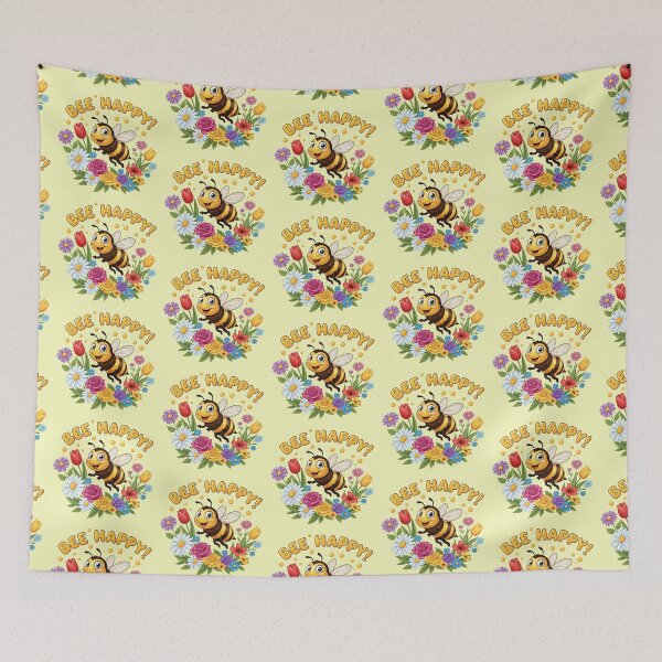 Item preview, Bee Happy Design designed and sold by PrintandJoy.