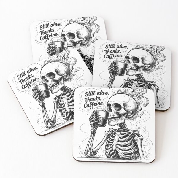 Item preview, Coffee. skeleton designed and sold by Ic0nArt.