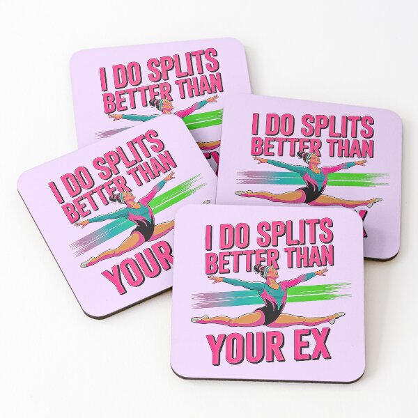 Item preview, Funny Gymnast Splits Shirt for National Gymnastics Day designed and sold by Amanda's Factory.