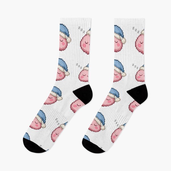 Item preview, Sleepy Pixel Mochi - Strawberry Cream designed and sold by retro_pixel.