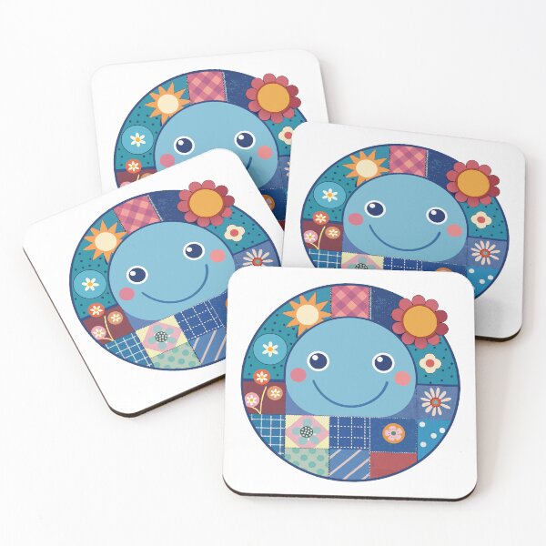 Item preview, Patchwork Smiley Face – Scrapbook Aesthetic with Retro Textures designed and sold by PnrArtDesign.