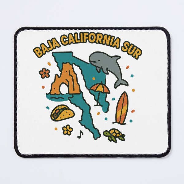 Item preview, Baja California Sur Playful Coastal designed and sold by MNAThreads.