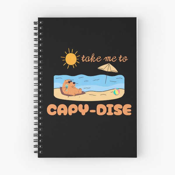 Item preview, Take Me to CAPY-DISE – Funny Summer Capybara Beach T-Shirt designed and sold by MaybeeShirts.