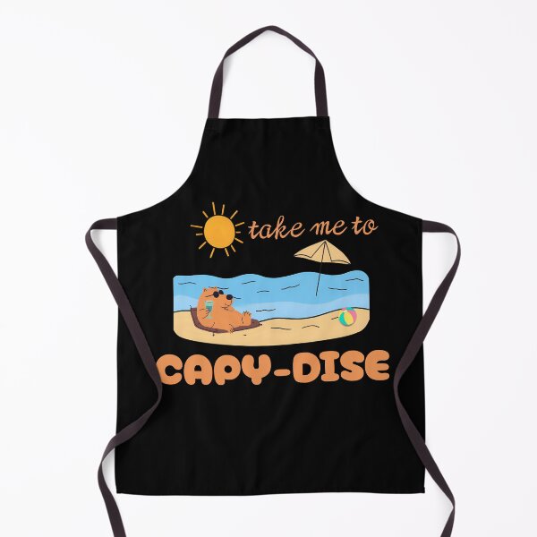Item preview, Take Me to CAPY-DISE – Funny Summer Capybara Beach T-Shirt designed and sold by MaybeeShirts.