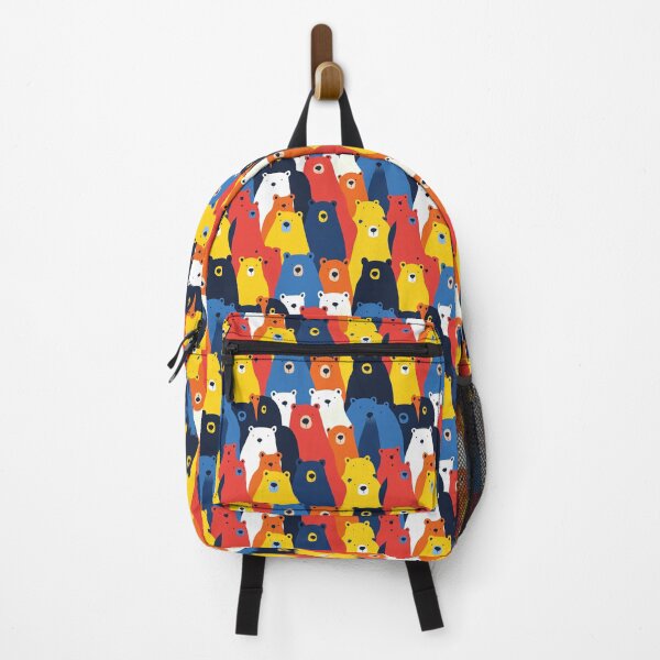 Item preview, Multi-Colored Bear Crowd Joyful Energy designed and sold by MidArtForge.