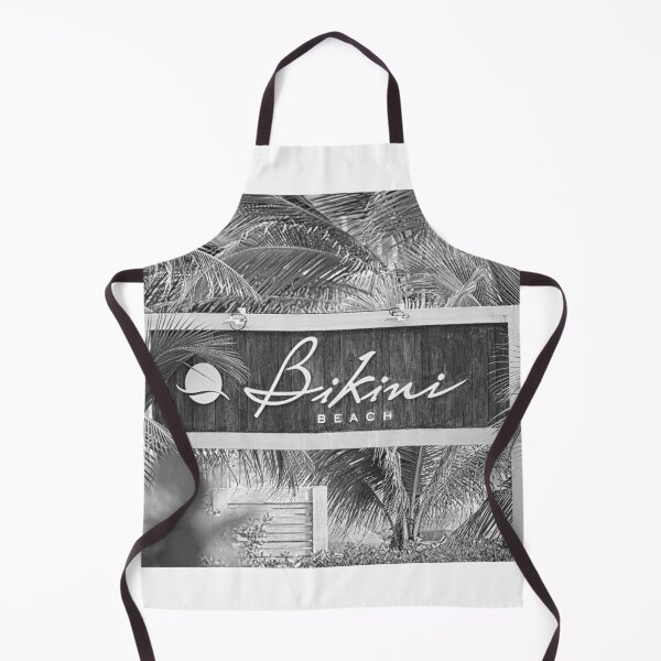 Item preview, Bikini Beach Black And White designed and sold by LisaWootenPhoto.