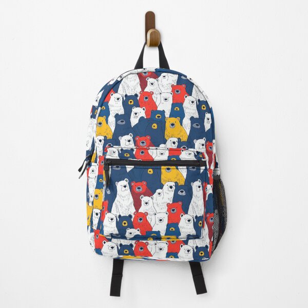 Item preview, Multi-Colored Bear Crowd Joyful Energy designed and sold by MidArtForge.