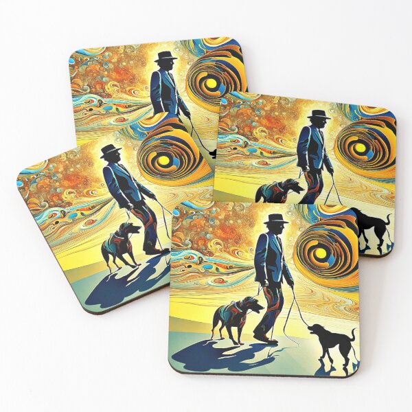 Item preview, Walking the dogs designed and sold by George Hutton Hunter.