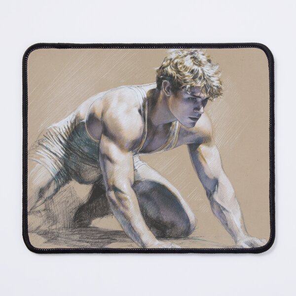 Item preview, Handsome young wrestler designed and sold by Igor Zeiger.
