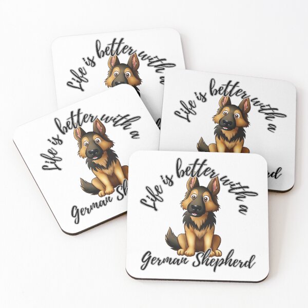Item preview, Dog's Life - German Shephead designed and sold by Cre8tiveUK.