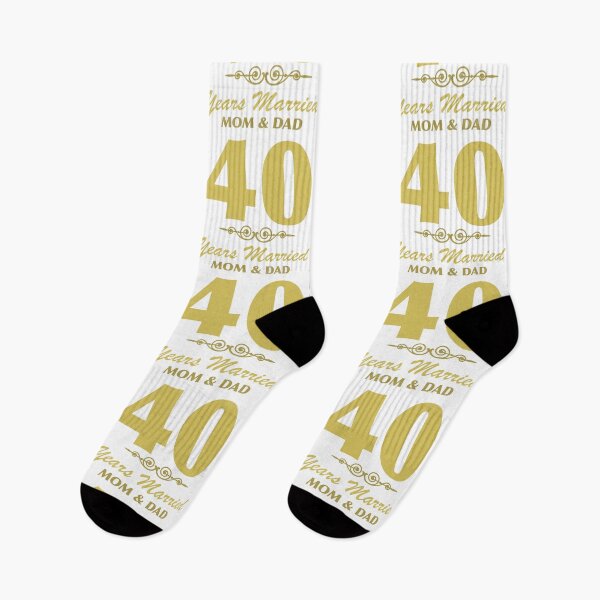 Item preview, Mom Dad 40th Wedding Anniversary designed and sold by thepixelgarden.
