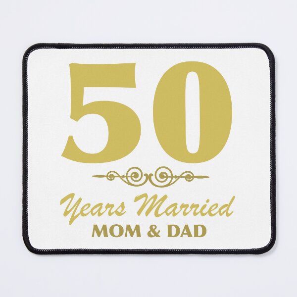 Item preview, Mom Dad 50th Wedding Anniversary designed and sold by thepixelgarden.