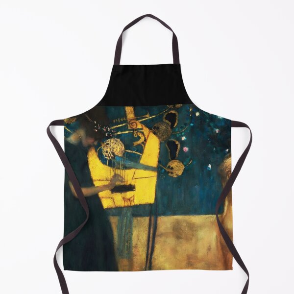 Item preview, Music (1895) – Gustav Klimt Classical Art Nouveau Portrait designed and sold by EmeraldeaArt.