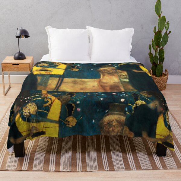 Item preview, Music (1895) – Gustav Klimt Classical Art Nouveau Portrait designed and sold by EmeraldeaArt.