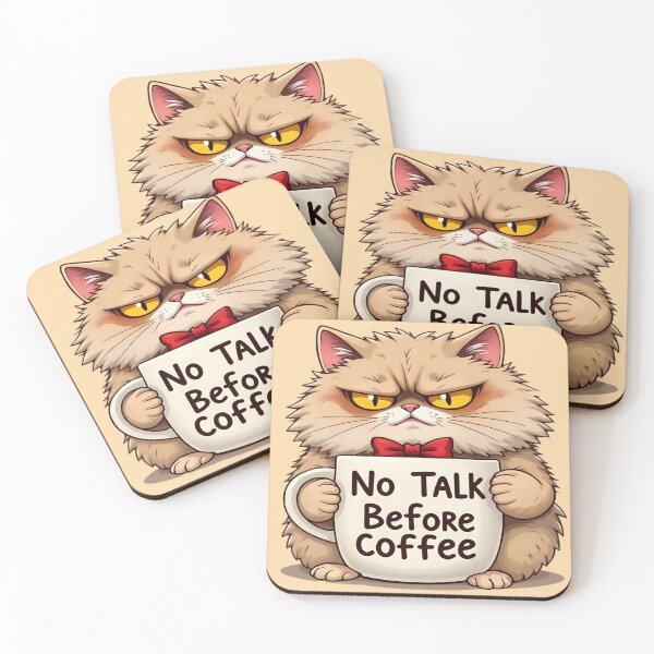 Item preview, Coffee First, Meow Later designed and sold by lstaford.