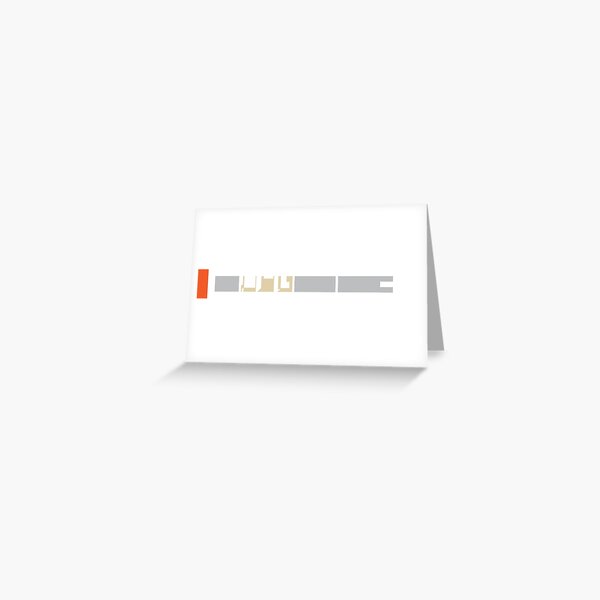 Blake's 7: Teleport Bracelet Greeting Card