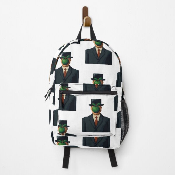 Item preview, Rene Magritte Pixelart designed and sold by AleksandriasArt.