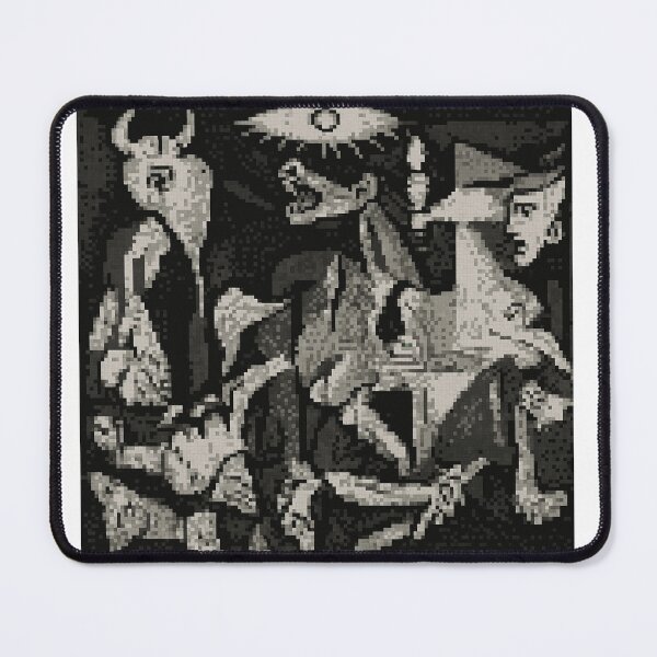 Item preview, Guernica Pablo Picasso Pixelart designed and sold by AleksandriasArt.