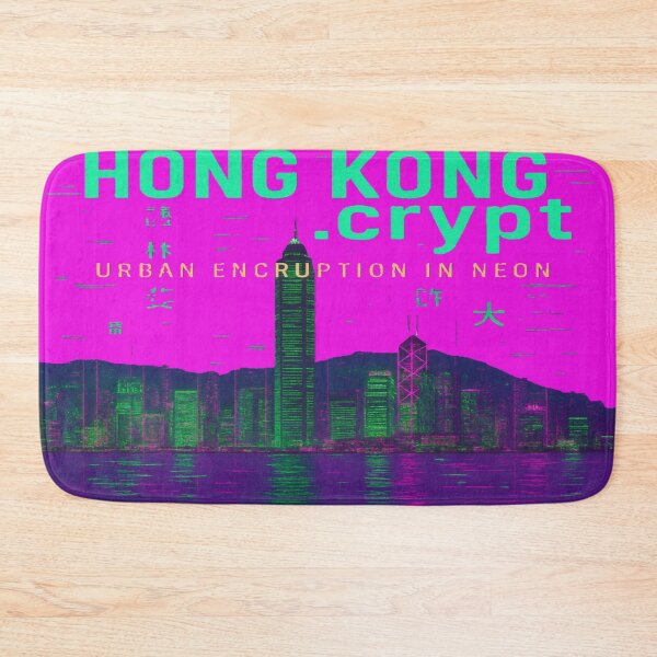 Item preview, HONG KONG.crypt // URBAN ENCRYPTION IN NEON designed and sold by VitalCostaRica.