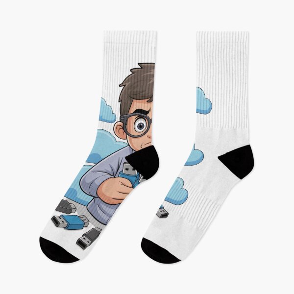 Item preview, USB despair – nerd with data panic designed and sold by einfachdesign.