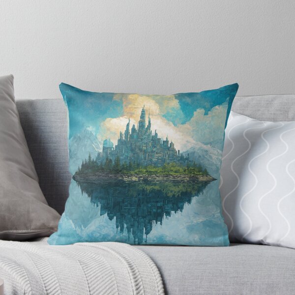 Item preview, Floating City Inverted World Chaos designed and sold by MidArtForge.