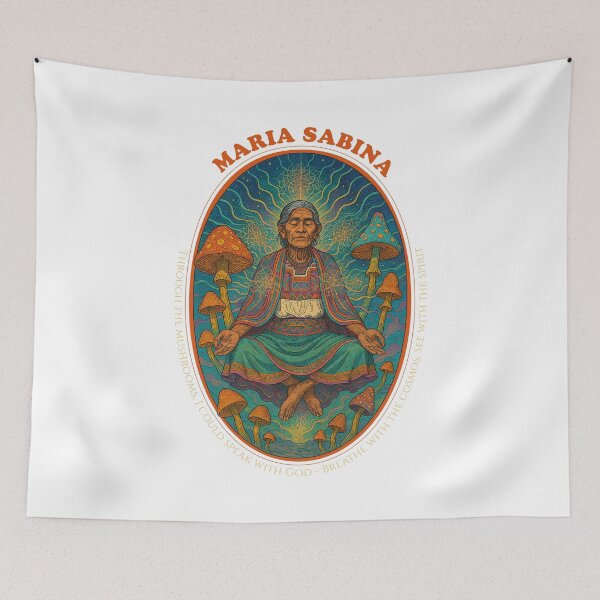 Item preview, María Sabina – Speak with God, See with the Spirit designed and sold by Boogosh.