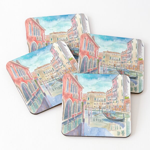 Item preview, Venice Canal Serenade on Rio Malcanton A Gondola Daydream designed and sold by artshop77.