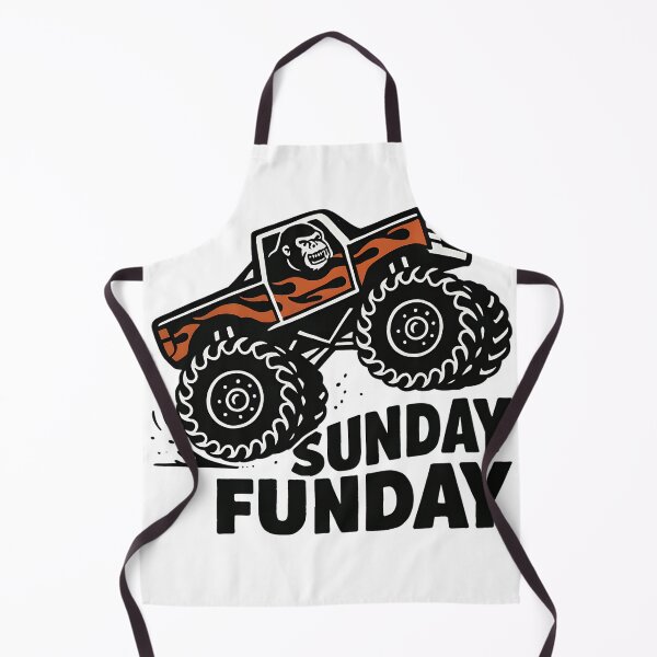 Item preview, Sunday Funday Gorilla Monster Truck Old School Tattoo designed and sold by RustBreaker.